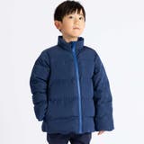 【撥水】リップストップ×タフタリバーシブル中綿ブルゾン(90~150cm) | BeBe | 詳細画像3 