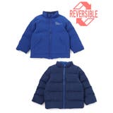 【撥水】リップストップ×タフタリバーシブル中綿ブルゾン(90~150cm) | BeBe | 詳細画像5 