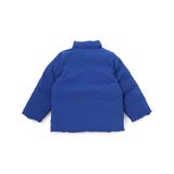 【撥水】リップストップ×タフタリバーシブル中綿ブルゾン(90~150cm) | BeBe | 詳細画像6 