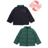 【撥水】リップストップ×タフタリバーシブル中綿ブルゾン(90~150cm) | BeBe | 詳細画像8 