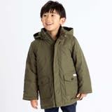 【撥水加工】ボアライナーベスト付きナイロン中綿3wayコート(90~150cm) | BeBe | 詳細画像1 