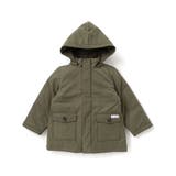 【撥水加工】ボアライナーベスト付きナイロン中綿3wayコート(90~150cm) | BeBe | 詳細画像10 