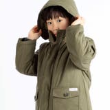 【撥水加工】ボアライナーベスト付きナイロン中綿3wayコート(90~150cm) | BeBe | 詳細画像4 