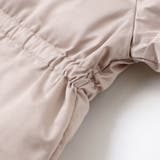 【撥水加工】タフタウエストギャザーファーフード中綿コート(100~160cm) | BeBe | 詳細画像14 