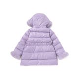 シャイニータフタウエスト切り替えシャギーファーフードダウンコート | BeBe | 詳細画像12