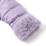 シャイニータフタウエスト切り替えシャギーファーフードダウンコート | BeBe | 詳細画像18