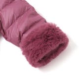 シャイニータフタウエスト切り替えシャギーファーフードダウンコート | BeBe | 詳細画像8