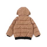 【撥水加工】タフタフラップポケットフードダウンコート(95~150cm) | BeBe | 詳細画像11