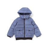 【撥水加工】タフタフラップポケットフードダウンコート(95~150cm) | BeBe | 詳細画像14