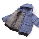 【撥水加工】タフタフラップポケットフードダウンコート(95~150cm) | BeBe | 詳細画像17