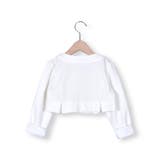 フォーマル リップル ポンチ ノーカラー ジャケット (110~130cm) | BeBe | 詳細画像14 