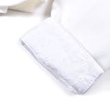 フォーマル リップル ポンチ ノーカラー ジャケット (110~130cm) | BeBe | 詳細画像17 