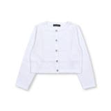 【UVカット】コットンタック編みシアーカーディガン(100~150cm) | BeBe | 詳細画像10