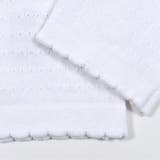 【UVカット】コットンタック編みシアーカーディガン(100~150cm) | BeBe | 詳細画像13