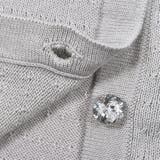 【UVカット】コットンタック編みシアーカーディガン(100~150cm) | BeBe | 詳細画像9