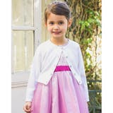 ホワイト | 【UVカット】コットンタック編みシアーカーディガン(100~150cm) | BeBe