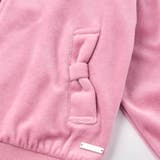 ベロアフード付きリボンポケットパーカー(90~150cm) | BeBe | 詳細画像10