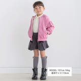 ベロアフード付きリボンポケットパーカー(90~150cm) | BeBe | 詳細画像2