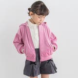 ベロアフード付きリボンポケットパーカー(90~150cm) | BeBe | 詳細画像4