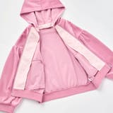 ベロアフード付きリボンポケットパーカー(90~150cm) | BeBe | 詳細画像9