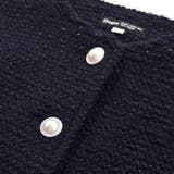 【お揃い】ラメボアパールボタンノーカラージャケット(100~160cm) | BeBe | 詳細画像7 