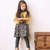 ワイドリブクルーネックカーディガン(90~150cm) | BeBe | 詳細画像3