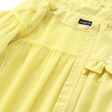 【撥水加工】マットタフタフリルギャザーフードブルゾン(90~150cm) | BeBe | 詳細画像3