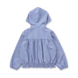 【撥水加工】マットタフタフリルギャザーフードブルゾン(90~150cm) | BeBe | 詳細画像5