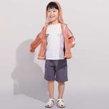 【防虫加工】メッシュロゴテープパーカー・巾着付き(90~140cm) | BeBe | 詳細画像5 