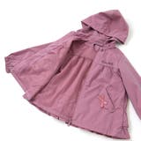 シャイニータフタバックフリルフードブルゾン(90~150cm) | BeBe | 詳細画像15 