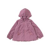 シャイニータフタバックフリルフードブルゾン(90~150cm) | BeBe | 詳細画像6 