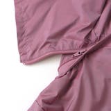 シャイニータフタバックフリルフードブルゾン(90~150cm) | BeBe | 詳細画像9 