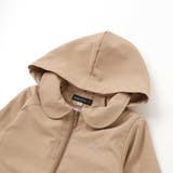 チェックタフタペプラムフード付きブルゾン(90~150cm) | BeBe | 詳細画像11 