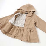 チェックタフタペプラムフード付きブルゾン(90~150cm) | BeBe | 詳細画像19 