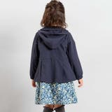 チェックタフタペプラムフード付きブルゾン(90~150cm) | BeBe | 詳細画像6 