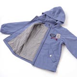 【撥水】ヴィンテージタフタワッペン付きフードブルゾン(90~150cm) | BeBe | 詳細画像16 