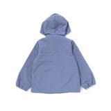 【撥水】ヴィンテージタフタワッペン付きフードブルゾン(90~150cm) | BeBe | 詳細画像8 