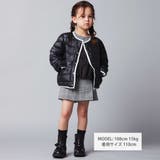 パイピング配色タフタライトダウンブルゾン(90~160cm) | BeBe | 詳細画像5