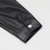 フェイクレザージップブルゾン(100~160cm) | BeBe | 詳細画像13 