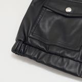 フェイクレザージップブルゾン(100~160cm) | BeBe | 詳細画像15 