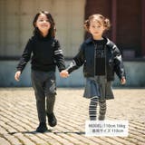 フェイクレザージップブルゾン(100~160cm) | BeBe | 詳細画像2 