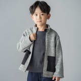 アウトポケットメランジジップブルゾン | BeBe | 詳細画像3 