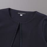 リップルポンチノーカラージャケット(110~130cm) | BeBe | 詳細画像15 