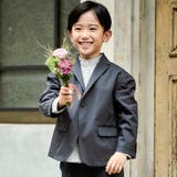 グレー | タイプライタークロステーラードジャケット(110~130cm) | BeBe