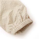 【撥水加工】サッカーチェックフード付きペプラムブルゾン(90~150cm) | BeBe | 詳細画像15 