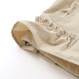 【撥水加工】サッカーチェックフード付きペプラムブルゾン(90~150cm) | BeBe | 詳細画像18 