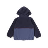【撥水加工】リップストップフード付きバイカラーロゴブルゾン(90~150cm) | BeBe | 詳細画像8 