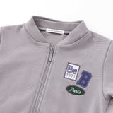 【抗菌防臭 UVカット】ミラノリブワッペン付きフード長袖ZIPカーディガン(90… | BeBe | 詳細画像12 