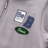 【抗菌防臭 UVカット】ミラノリブワッペン付きフード長袖ZIPカーディガン(90… | BeBe | 詳細画像13 