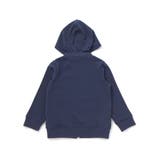 【抗菌防臭 UVカット】ミラノリブワッペン付きフード長袖ZIPカーディガン(90… | BeBe | 詳細画像6 